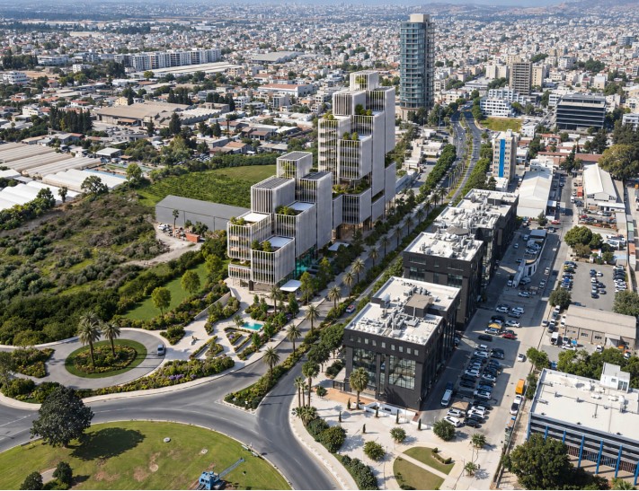 Продажа офисного здания Amby Tower площадью 3 615 м² в Лимассоле