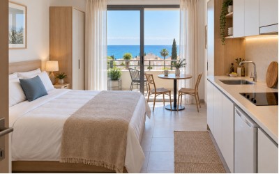 Studio in Cyprus by the Sea: for Living, Holidays or Rental