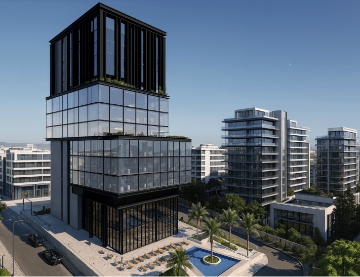 На месте легендарного отеля Curium Palace в Лимассоле построят новый высотный бизнес-комплекс