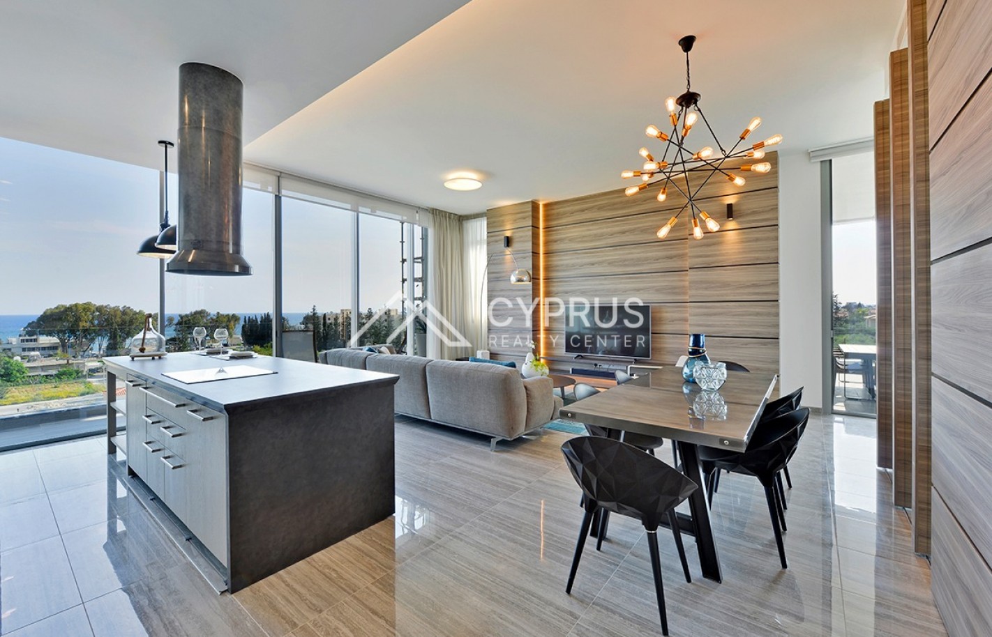 Penthouse in Limassol with 4 bedrooms, Agios Tychonas - фото 10