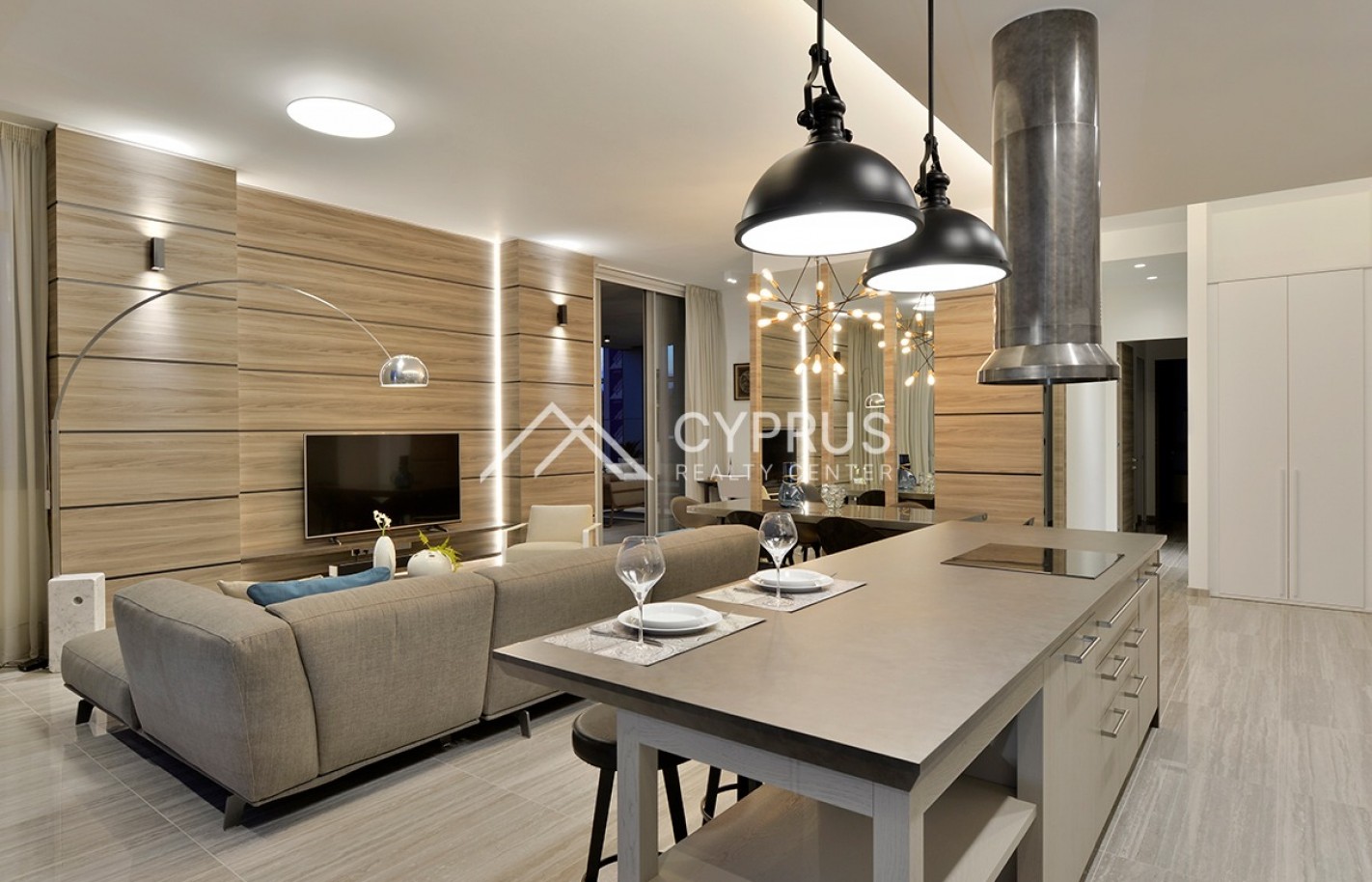 Penthouse in Limassol with 4 bedrooms, Agios Tychonas - фото 4