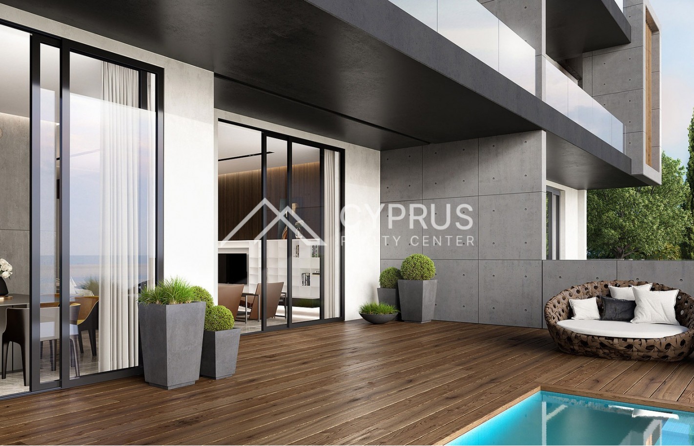 Penthouse in Limassol with 3 bedrooms, Potamos Germasogeia - фото 3