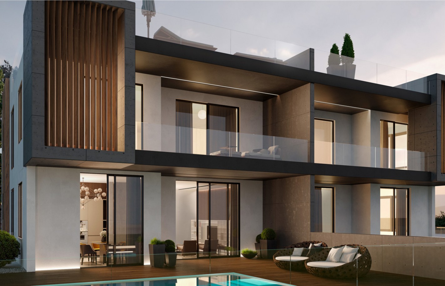 Пентхаус в Лимассоле с 3 спальнями, Potamos Germasogeia