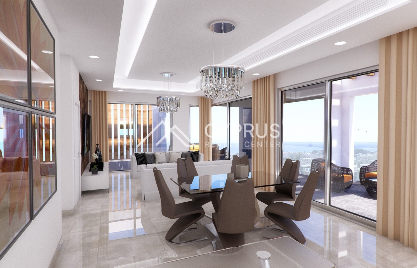 Penthouse in Limassol with 5 bedrooms, Potamos Germasogeia - фото 9