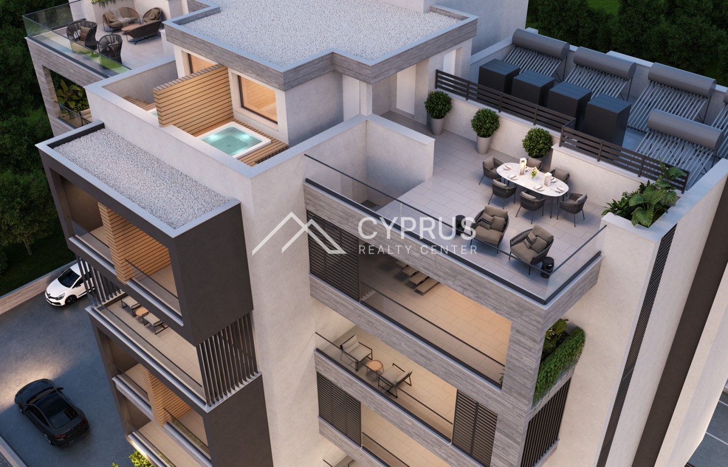 Penthouse in Limassol with 3 bedrooms, Potamos Germasogeia - фото 11