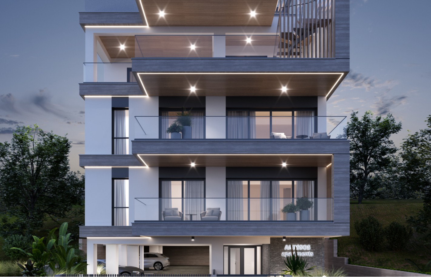 Пентхаус в Лимассоле с 3 спальнями, Germasogeia - фото 18