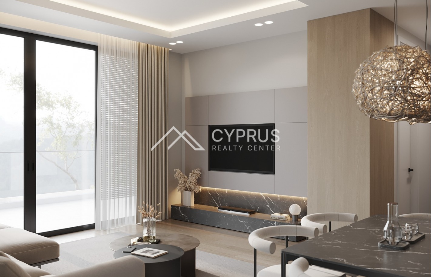 Penthouse in Limassol with 3 bedrooms, Germasogeia - фото 6