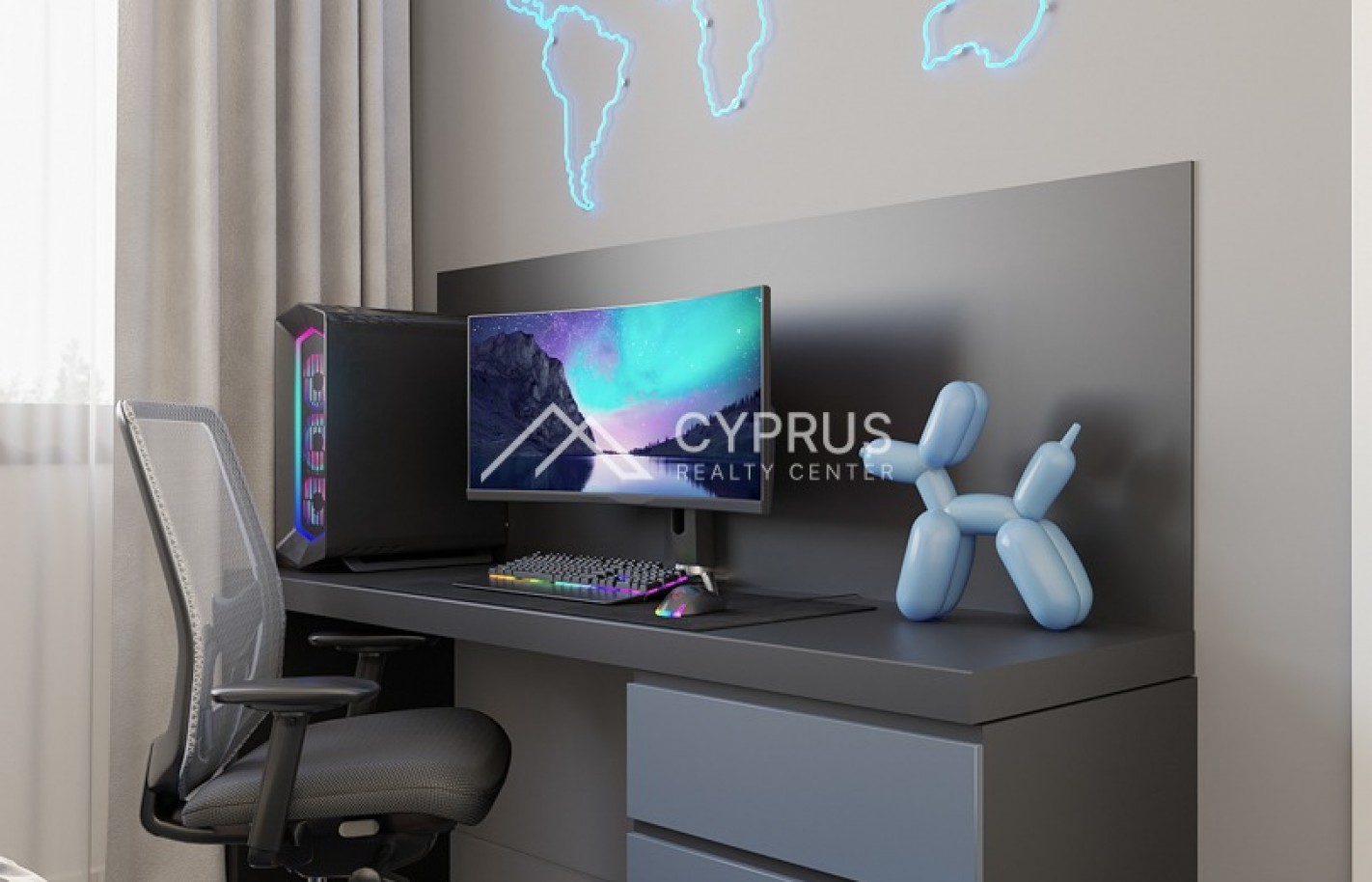 Penthouse in Limassol with 2 bedrooms, Germasogeia - фото 12