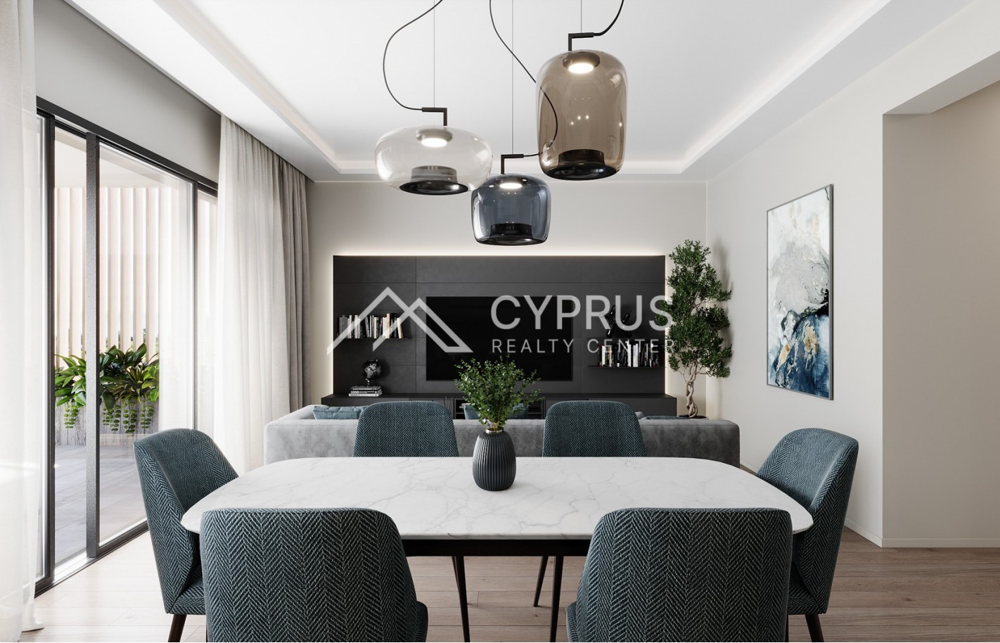 Penthouse in Limassol with 3 bedrooms, Germasogeia - фото 1