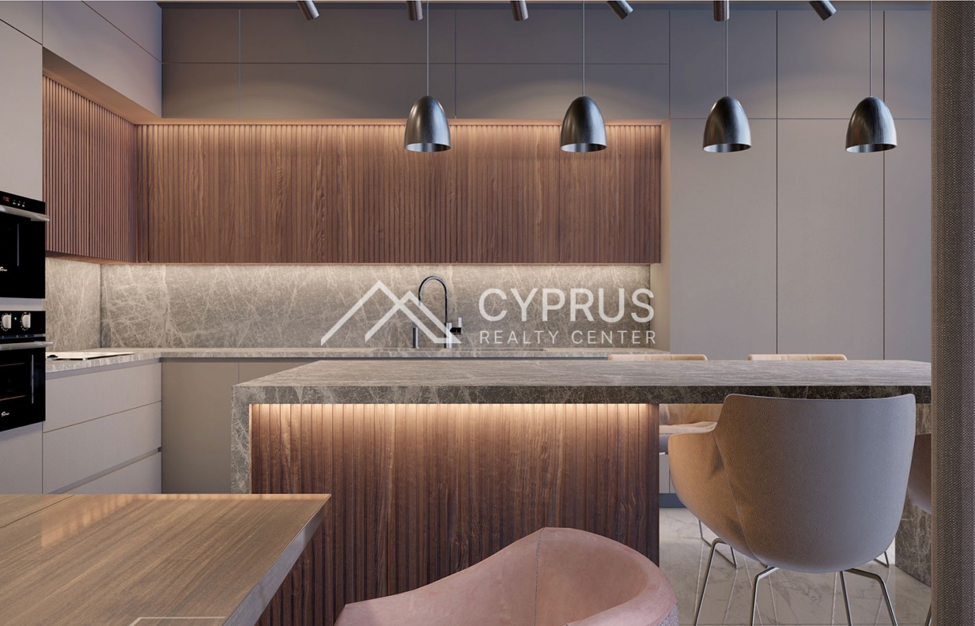 Penthouse in Limassol with 3 bedrooms, Panthea - фото 4