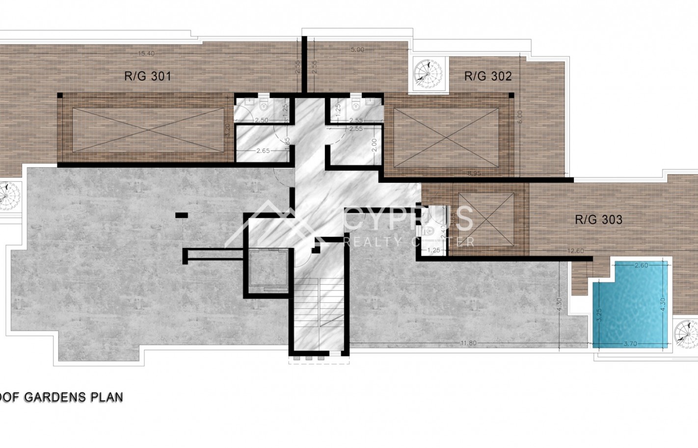 Penthouse in Limassol with 3 bedrooms, Panthea - фото 11