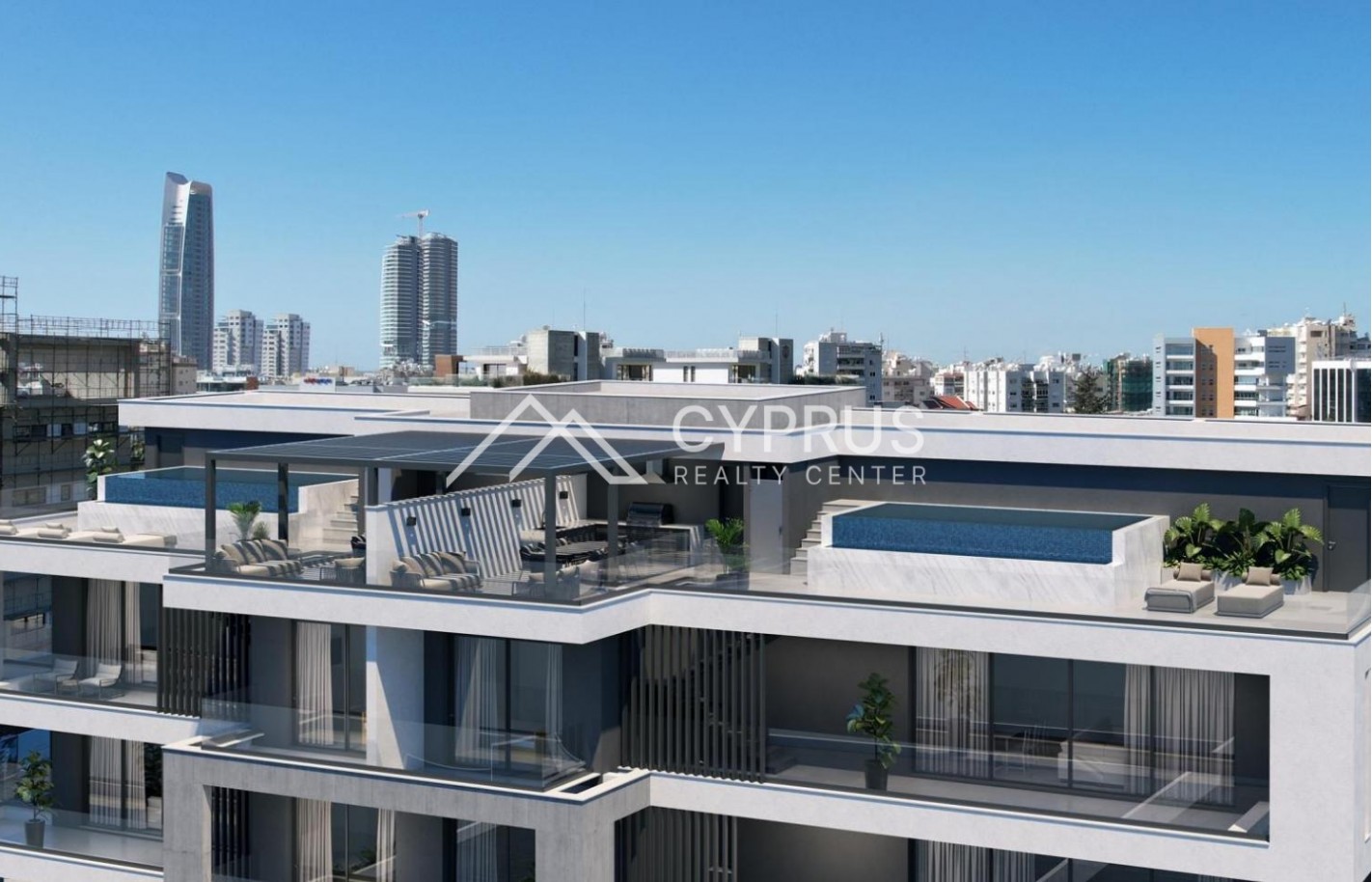 Penthouse in Limassol with 3 bedrooms, Agios Athanasios - фото 5