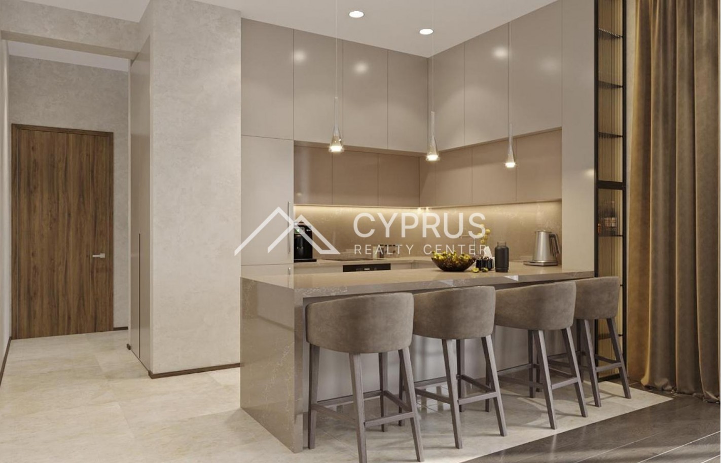 Penthouse in Limassol with 4 bedrooms, Agios Athanasios - фото 3