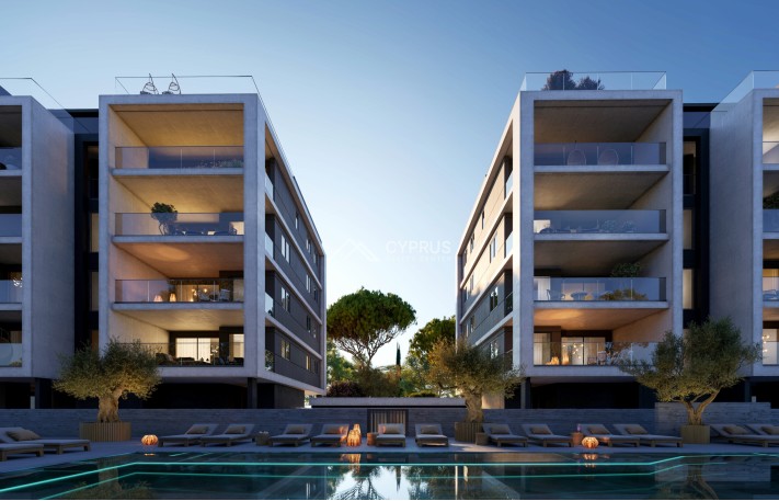 Three bedroom penthouse in Limassol, Potamos Germasogeia