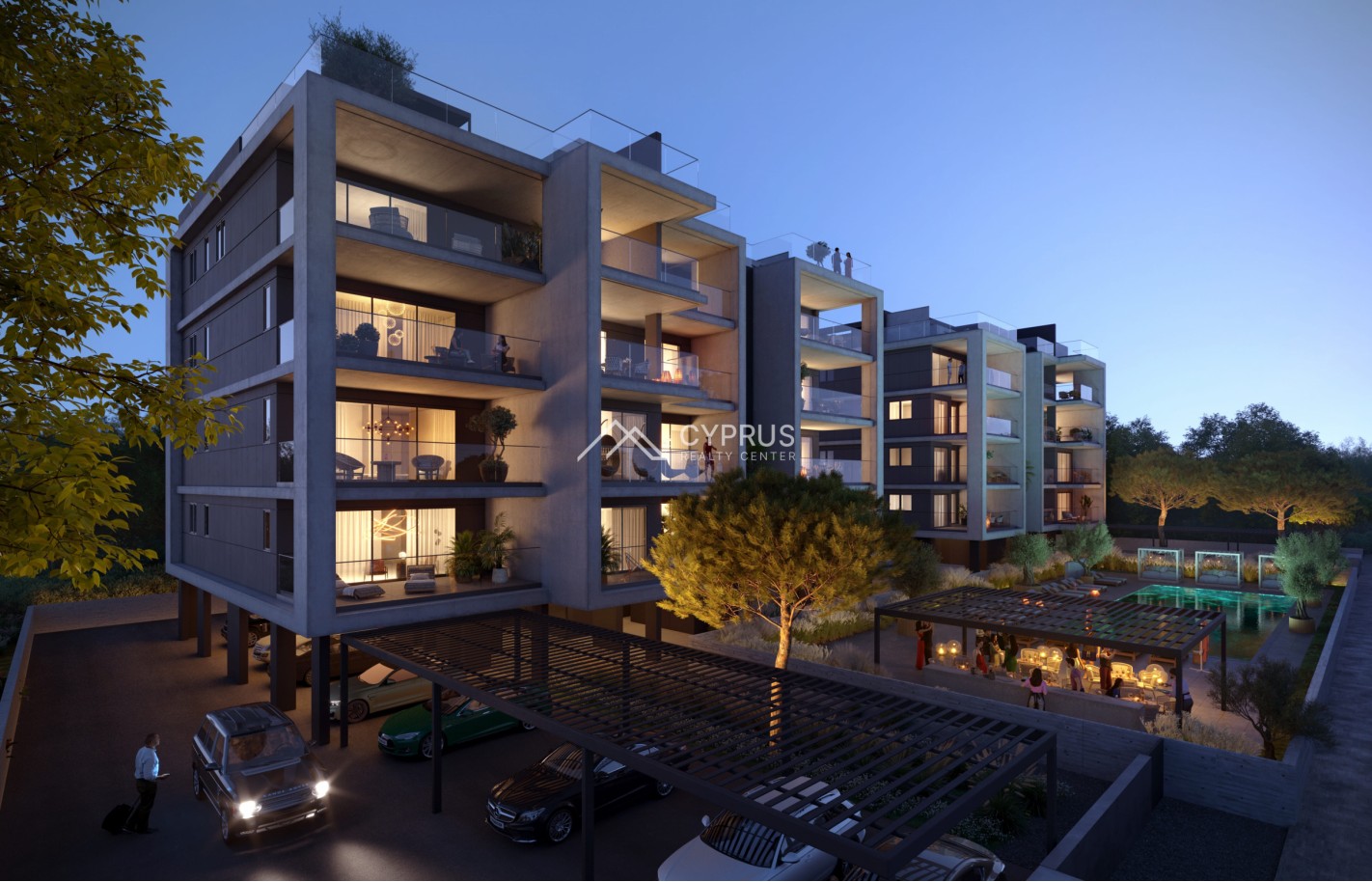 Three bedroom penthouse in Limassol, Potamos Germasogeia - фото 10