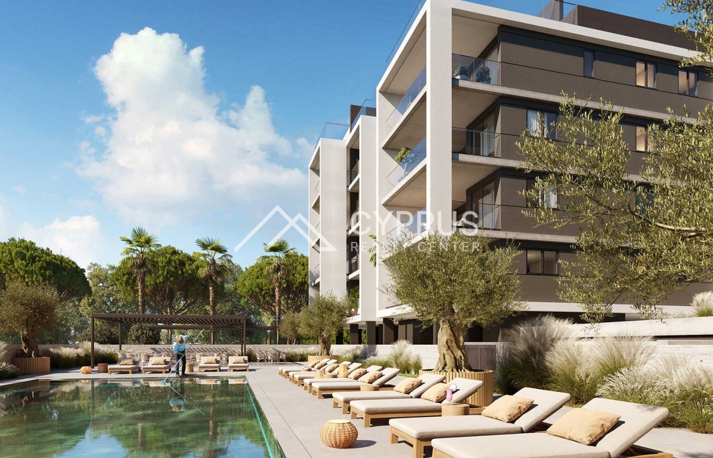 Three bedroom penthouse in Limassol, Potamos Germasogeia - фото 12