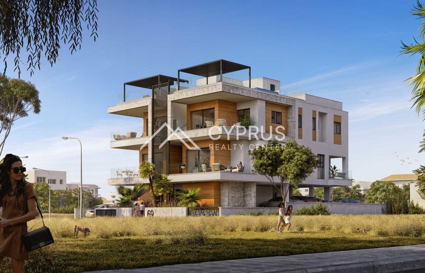 Three bedroom penthouse in Limassol, Potamos Germasogeia - фото 10