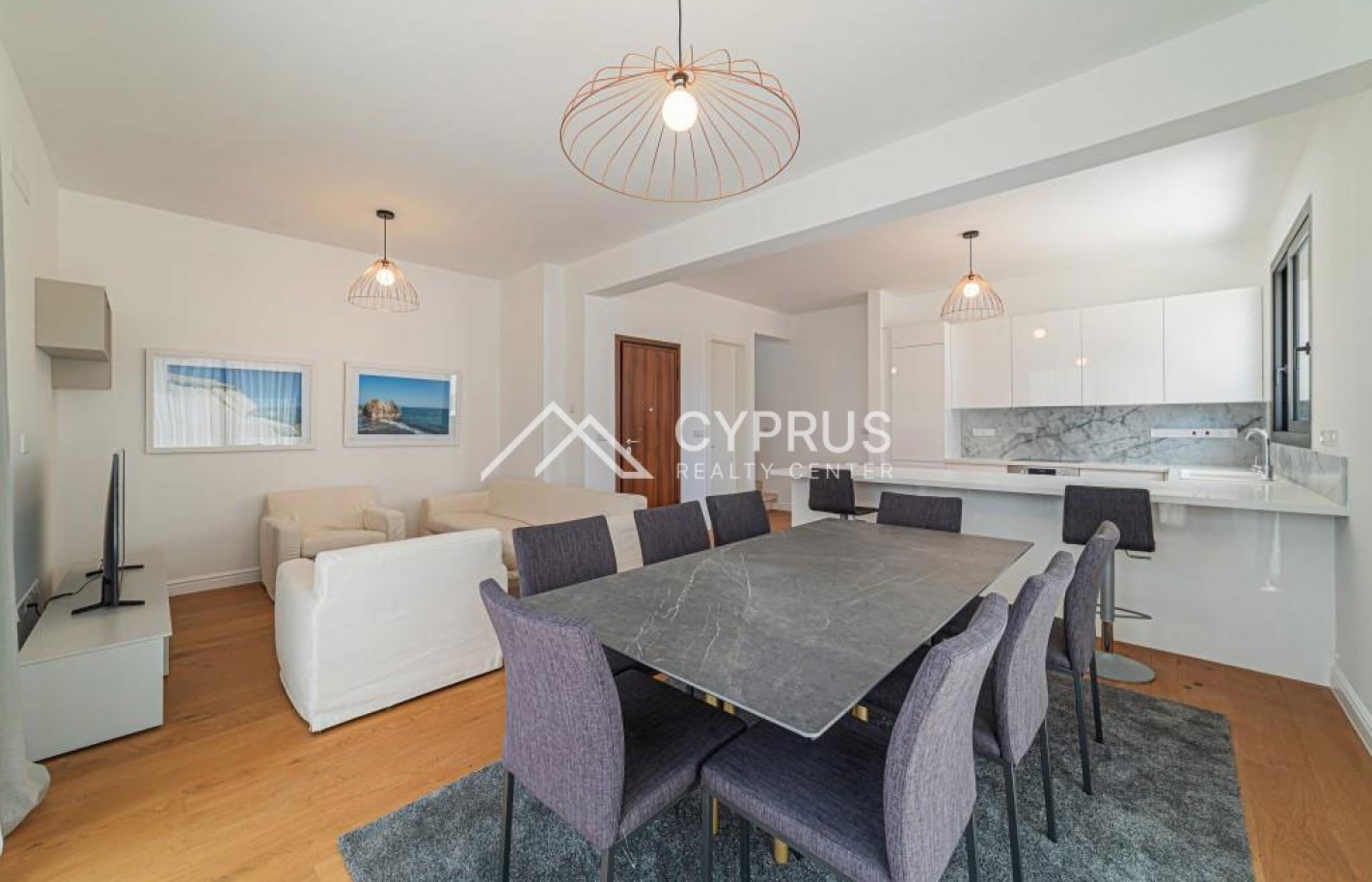 Penthouse in Limassol with 3 bedrooms, Agios Tychonas - фото 3