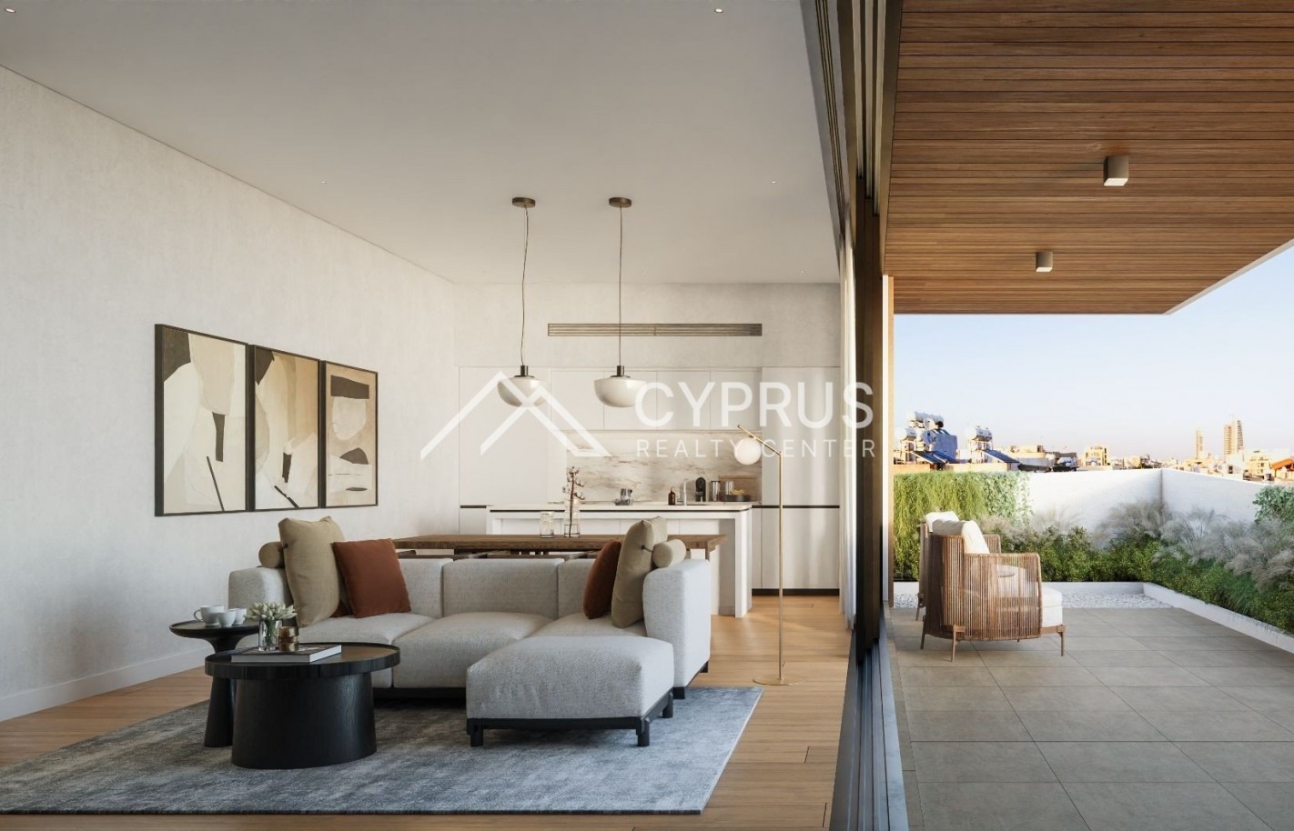 Penthouse in Limassol with 2 bedrooms, City Center - фото 3