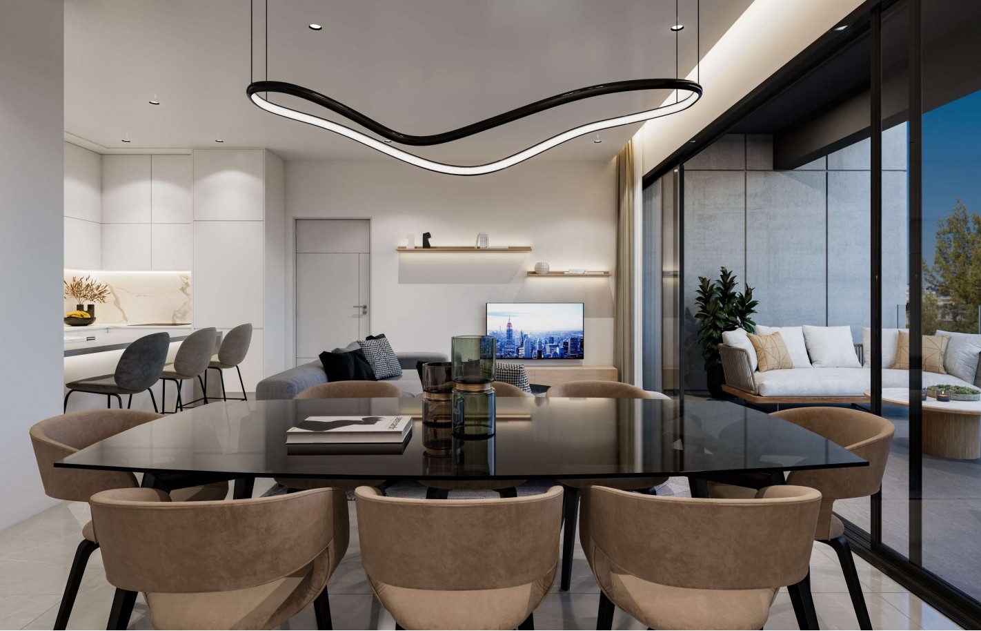 Пентхаус с 3 спальнями в Лимассоле, Mesa Gitonia - фото 11