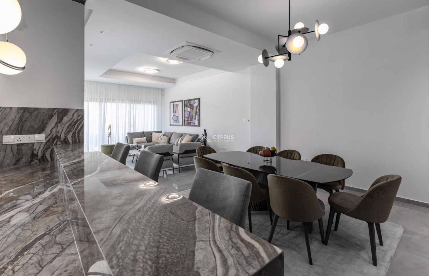 Three bedroom penthouse in Limassol, Potamos Germasogeia - фото 16