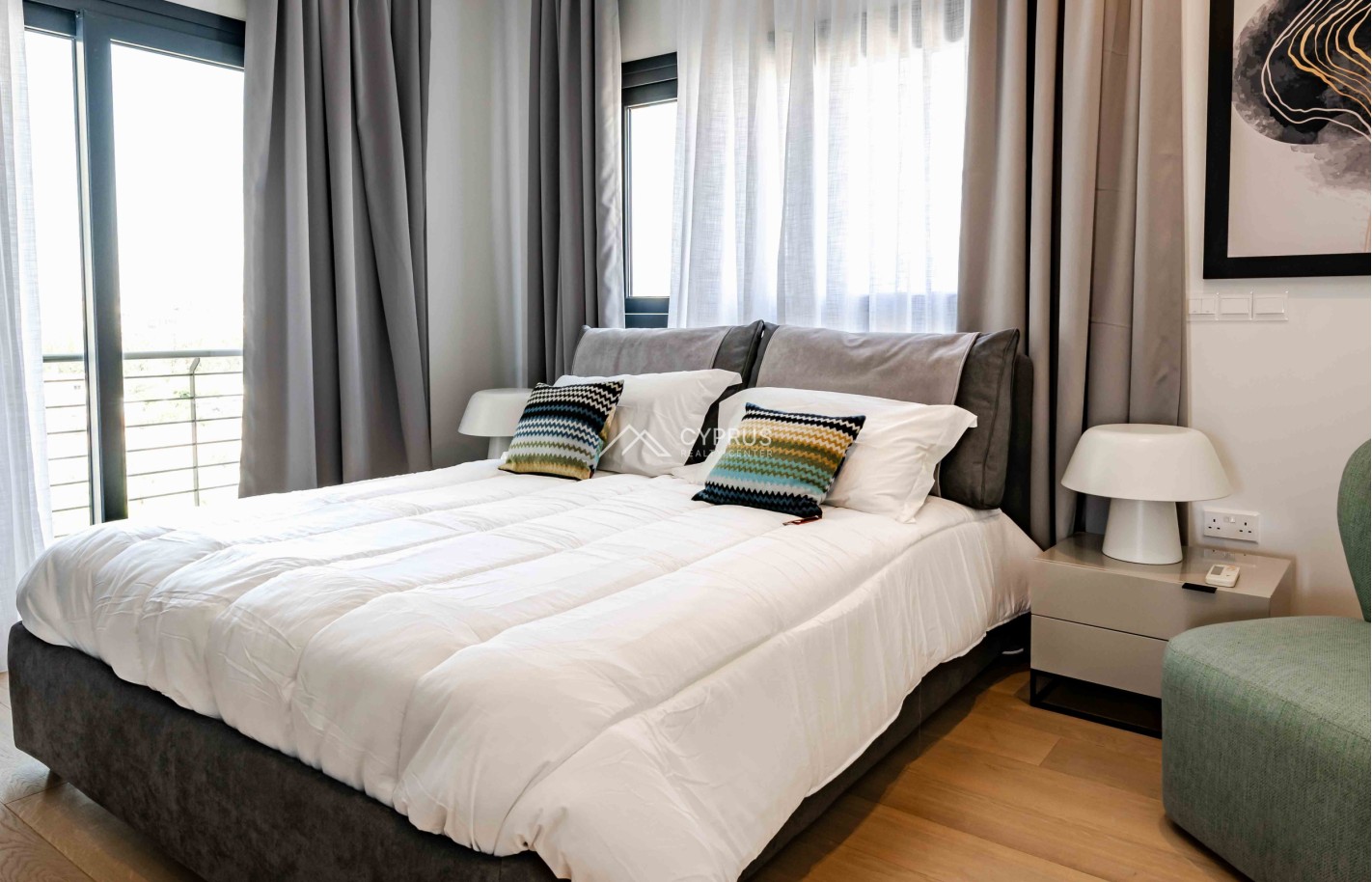 Three bedroom penthouse in Limassol, Potamos Germasogeia - фото 8