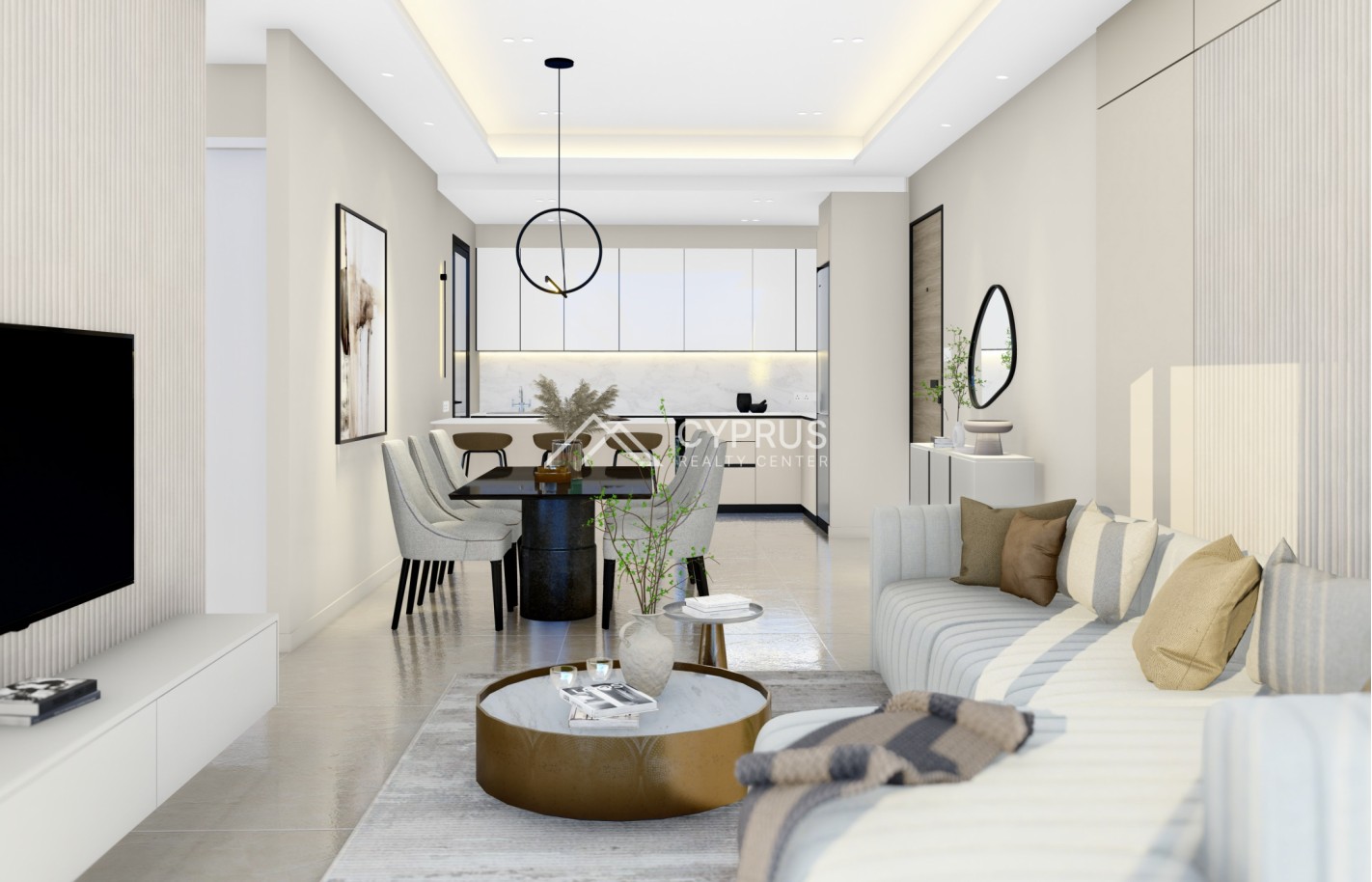 Penthouse in Limassol with 3 bedrooms, Linopetra - фото 7