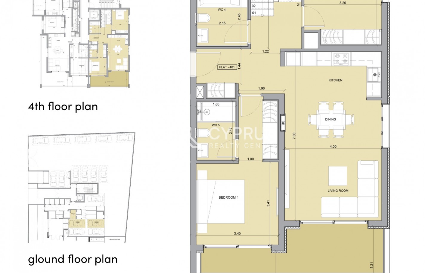 Penthouse in Limassol with 2 bedrooms, Potamos Germasogeia - фото 16