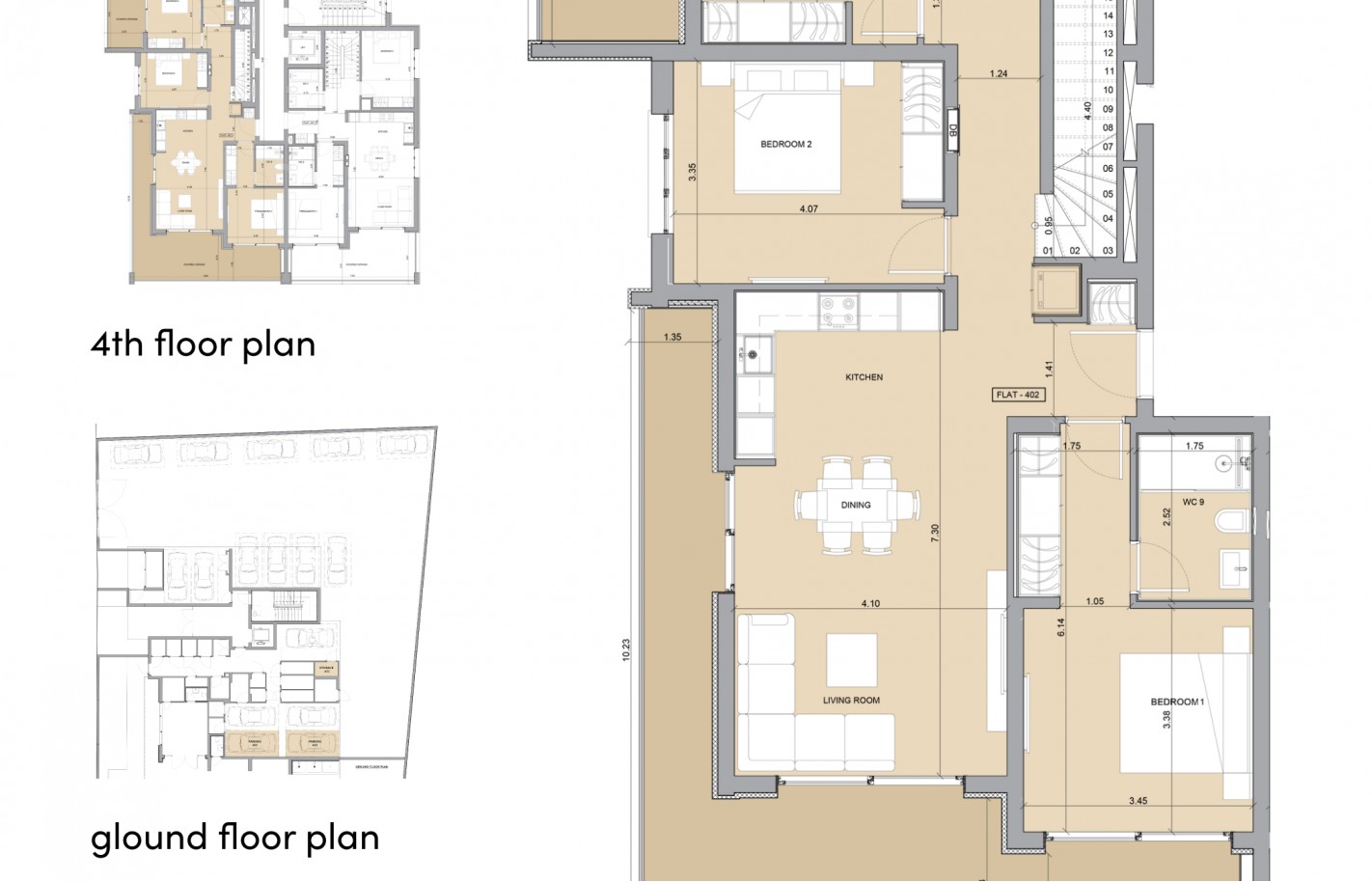 Penthouse in Limassol with 3 bedrooms, Potamos Germasogeia - фото 17