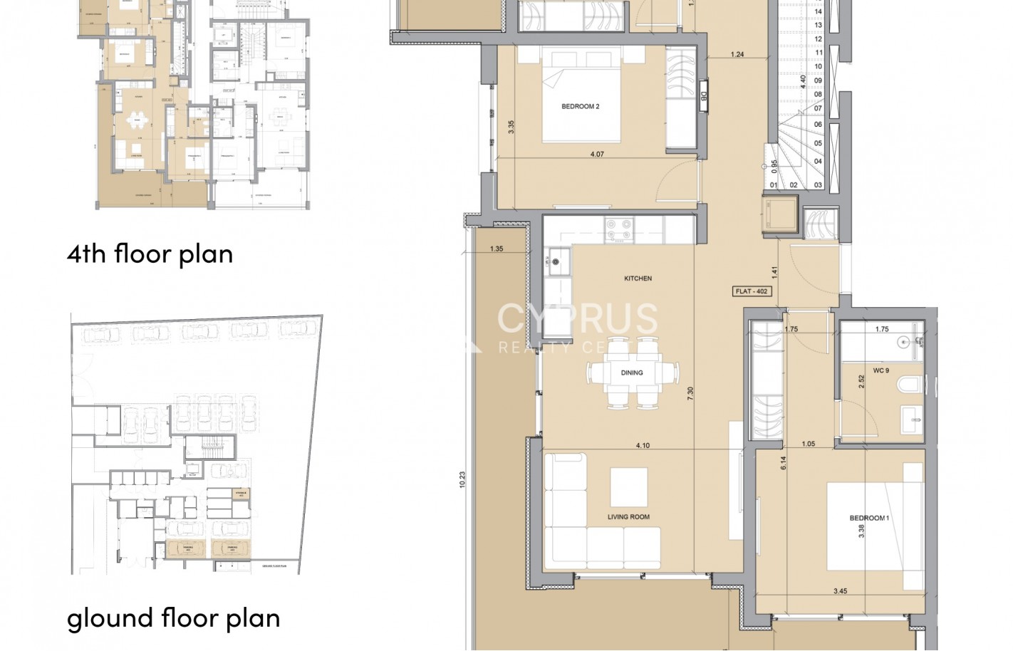 Penthouse in Limassol with 3 bedrooms, Potamos Germasogeia - фото 17