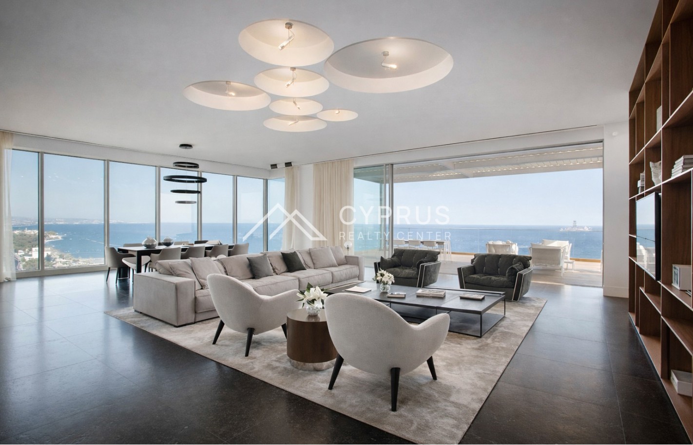 Five bedroom penthouse in Limassol, Neapolis