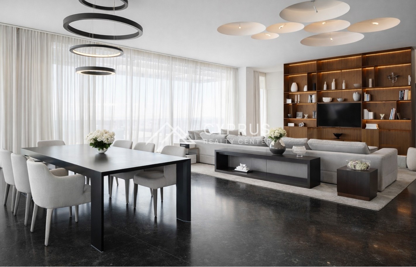 Five bedroom penthouse in Limassol, Neapolis - фото 13