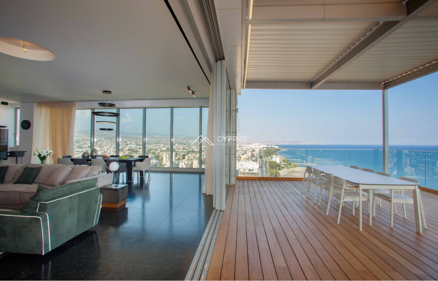 Five bedroom penthouse in Limassol, Neapolis - фото 15