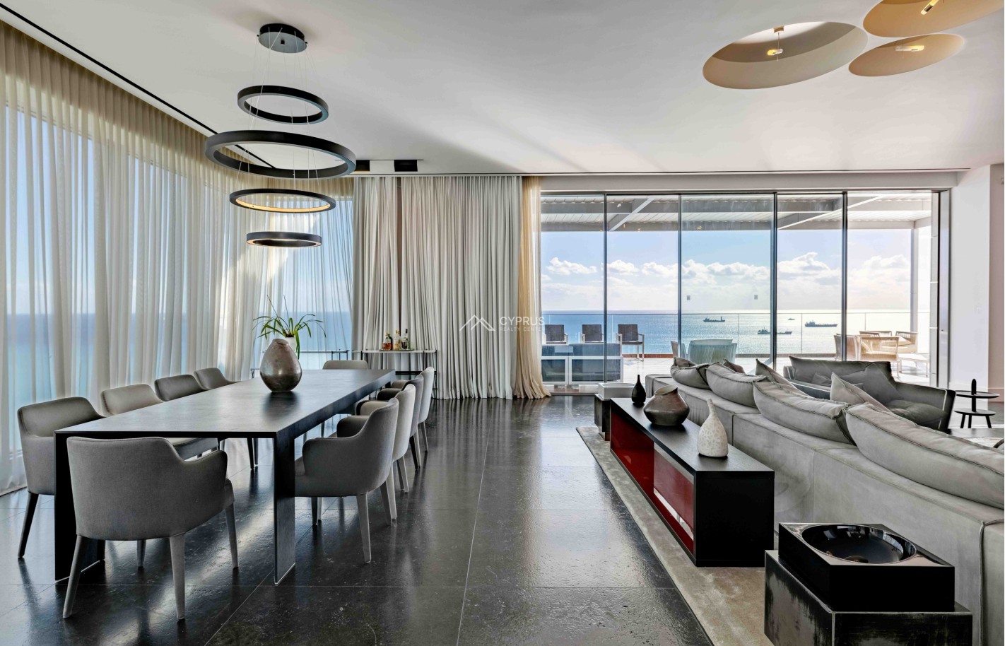 Five bedroom penthouse in Limassol, Neapolis