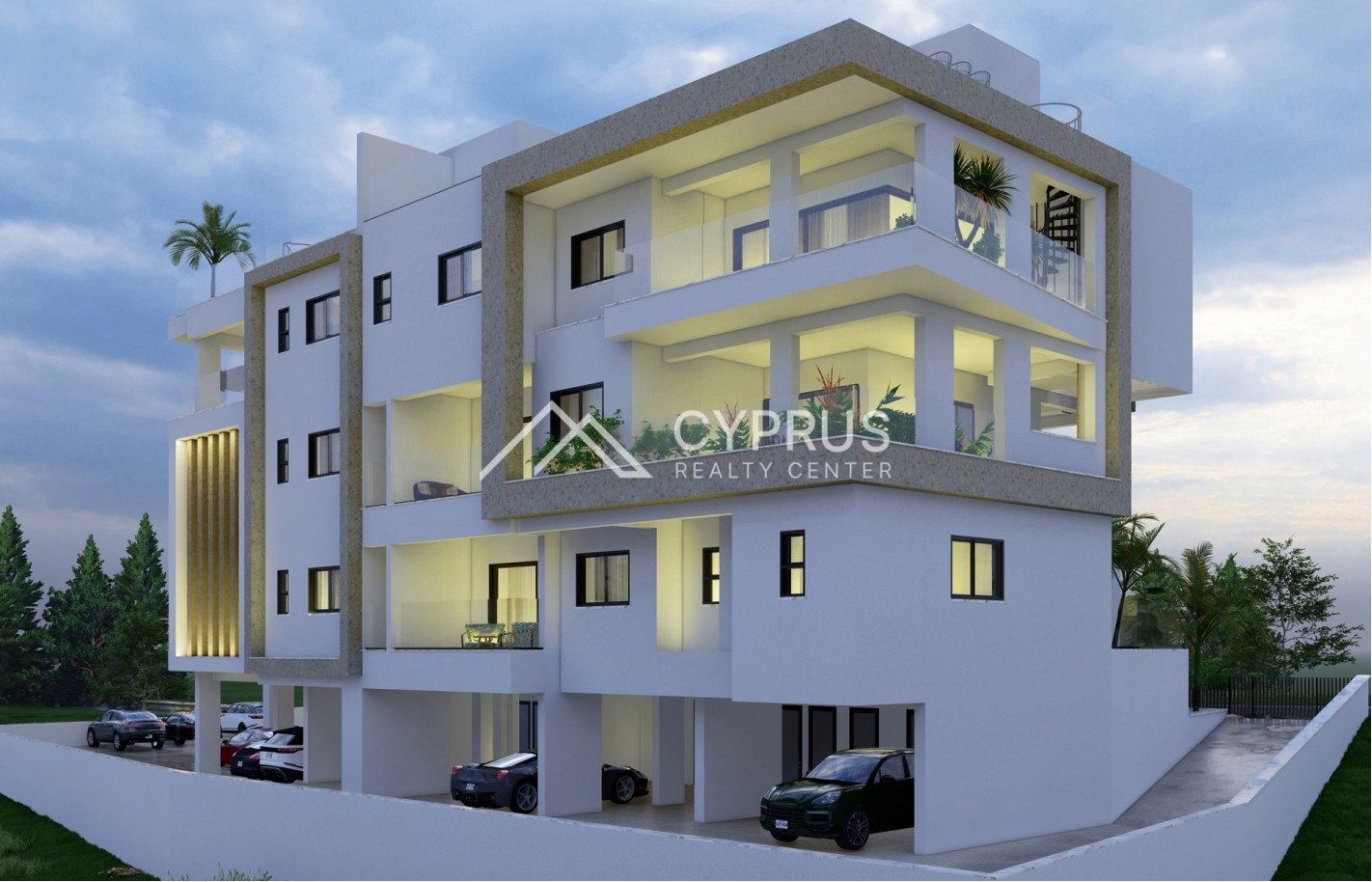 Three bedroom Penthouse in Limassol, Panthea - фото 1