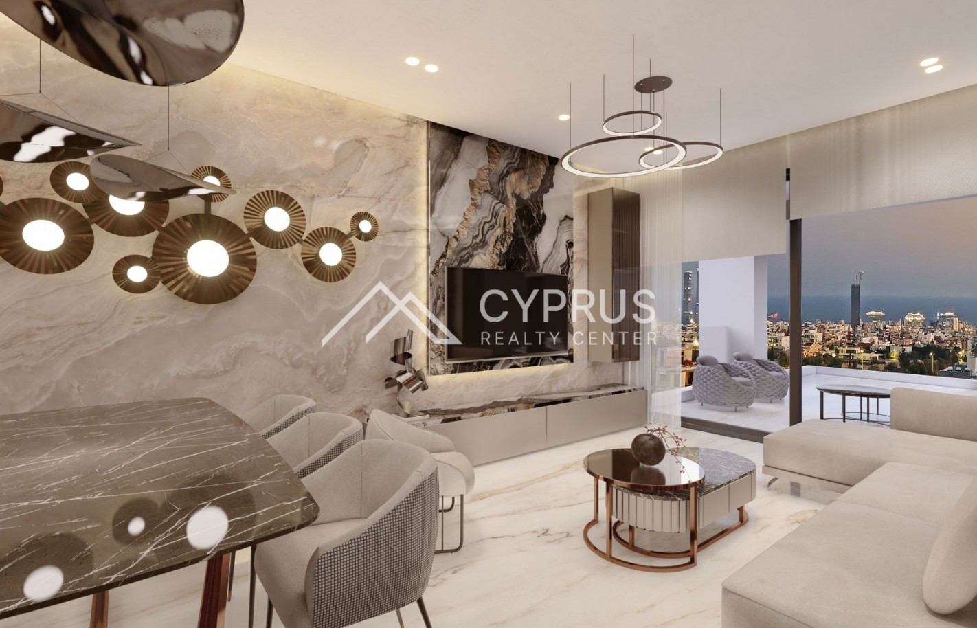 Three bedroom Penthouse in Limassol, Panthea