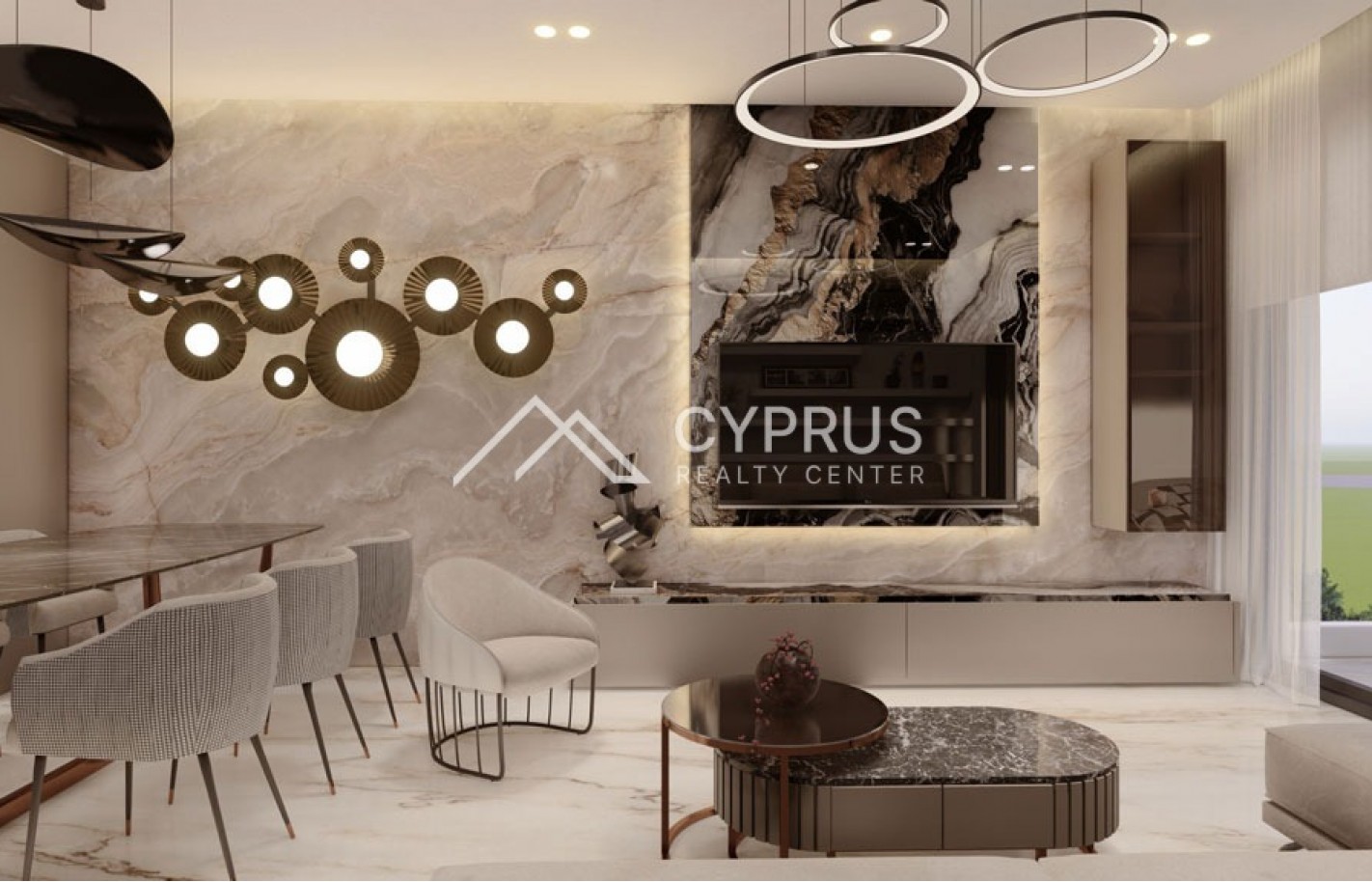 Three bedroom Penthouse in Limassol, Panthea - фото 14