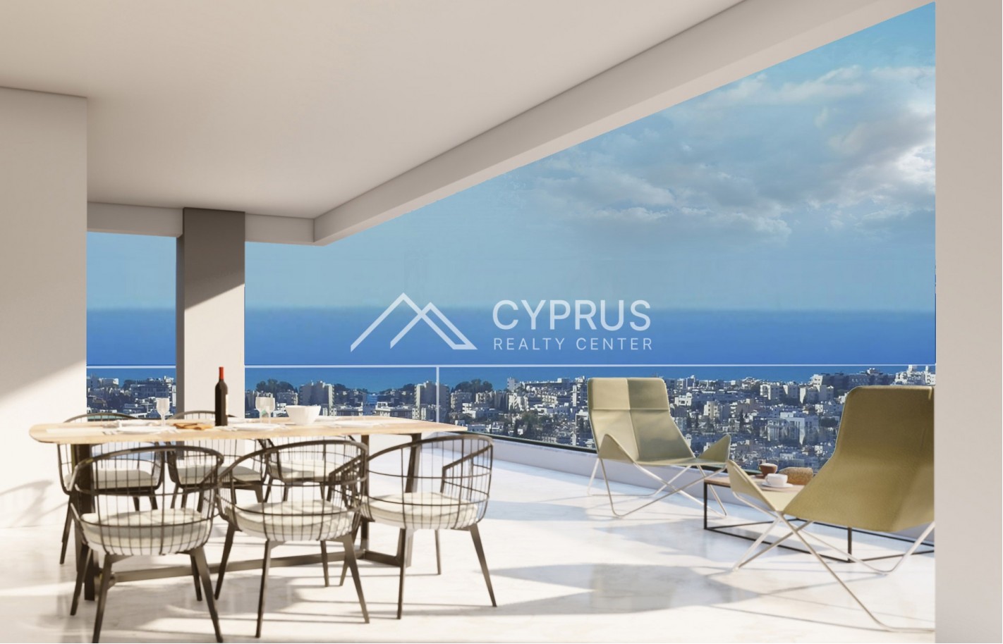 Three bedroom Penthouse in Limassol, Panthea - фото 19