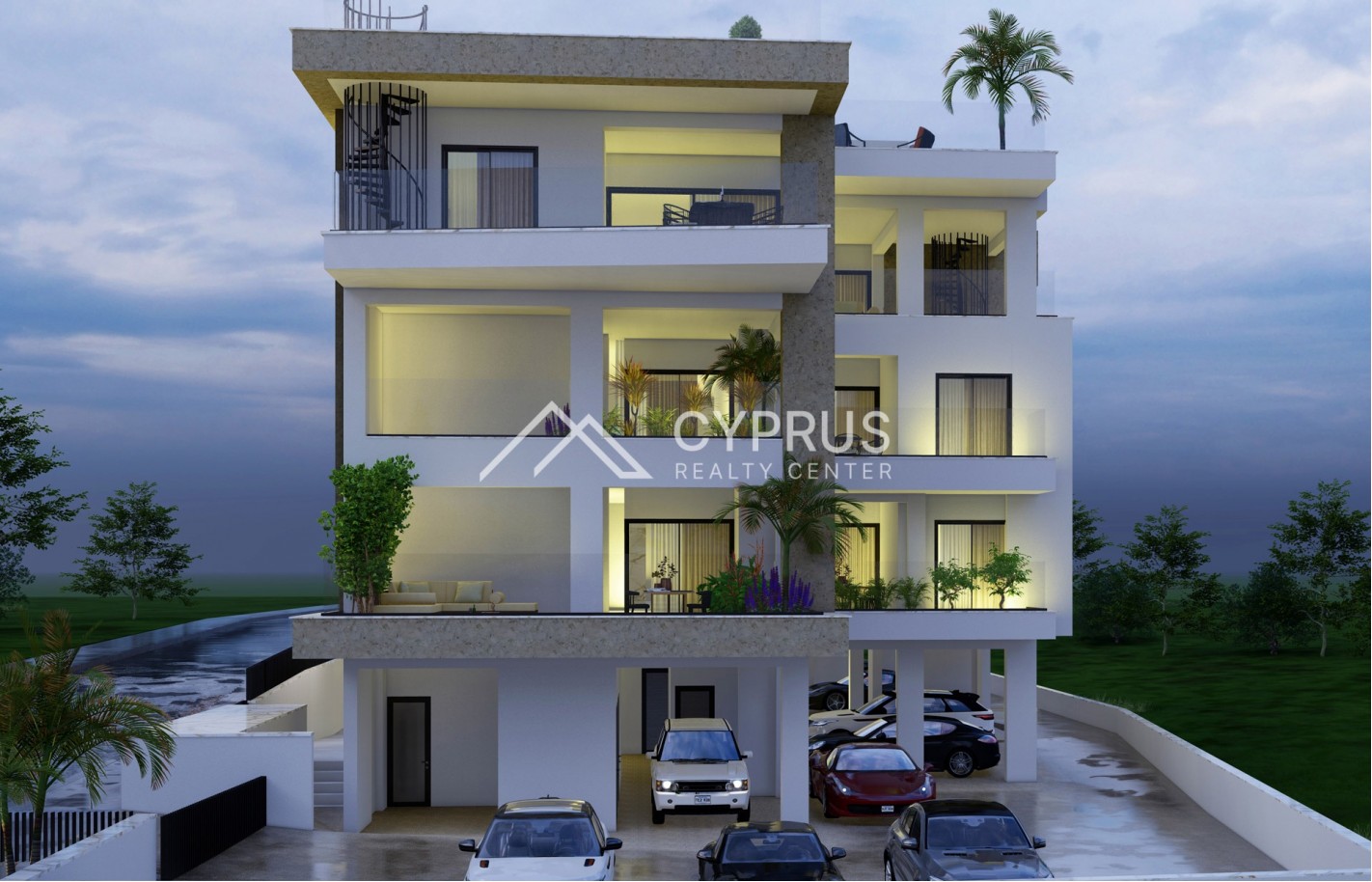 Three bedroom Penthouse in Limassol, Panthea - фото 1