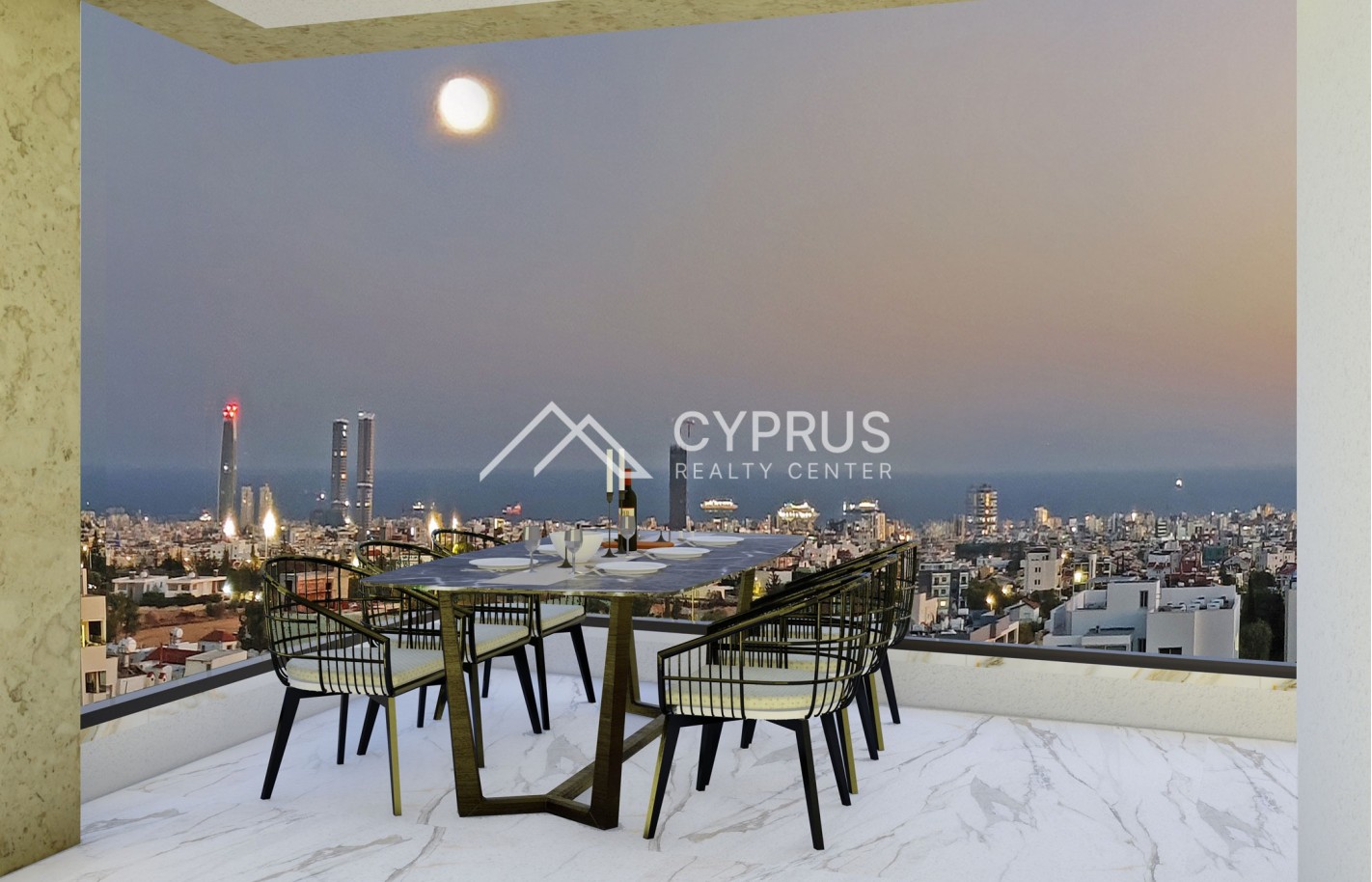 Three bedroom Penthouse in Limassol, Panthea - фото 20