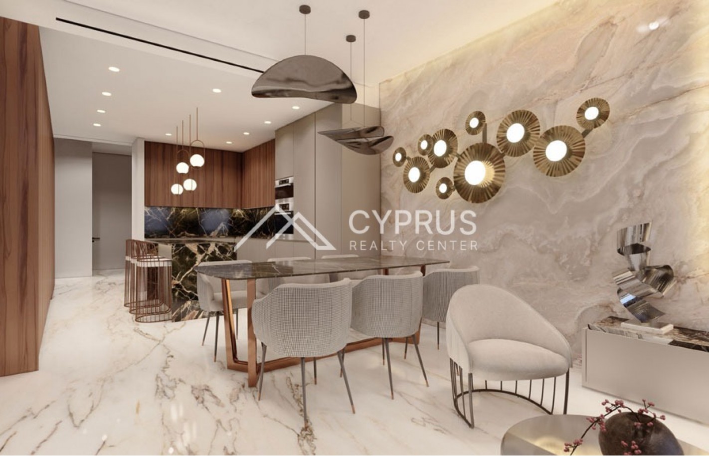 Three bedroom Penthouse in Limassol, Panthea - фото 7