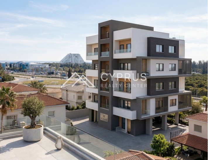 Пентхаус с двумя спальнями в Лимассоле, Zakaki