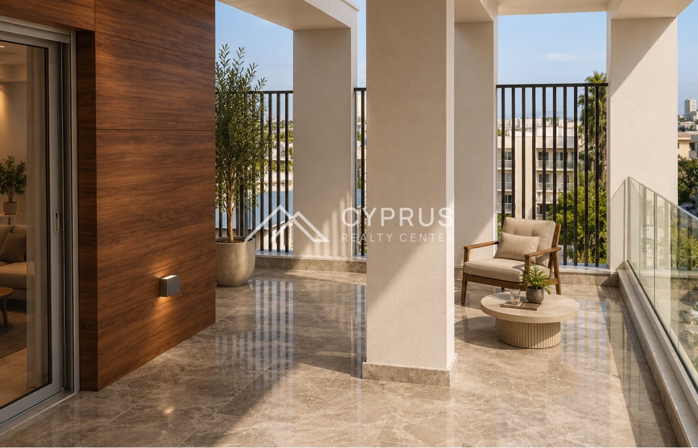 Penthouse in Limassol with 3 bedrooms, Mouttagiaka - фото 10