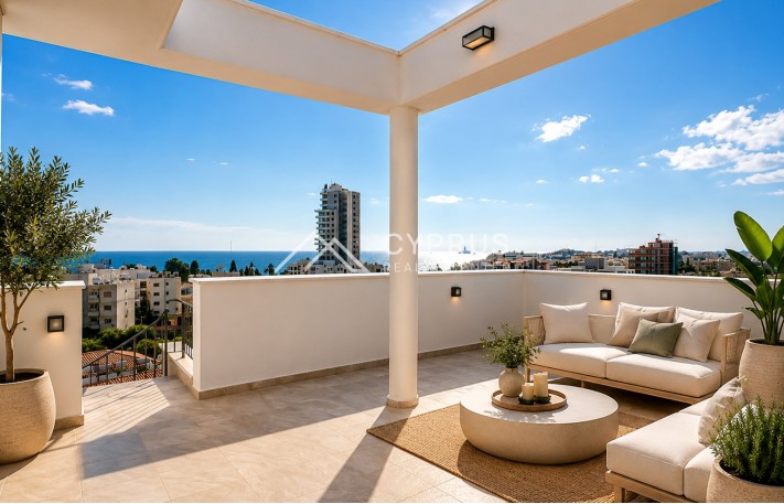 Penthouse in Limassol with 3 bedrooms, Mouttagiaka