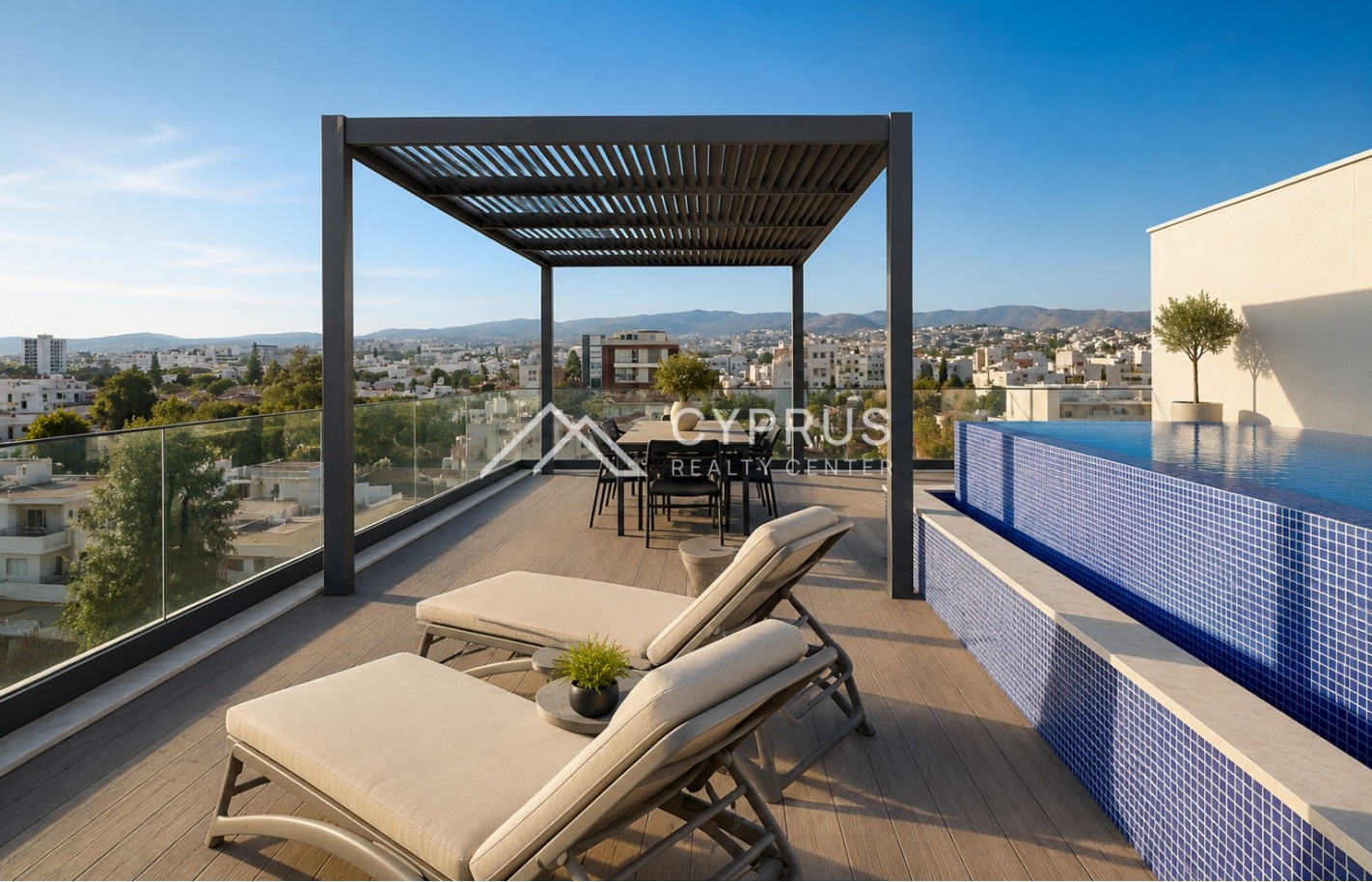 Penthouse in Limassol with 4 bedrooms, Potamos Germasogeia - фото 13