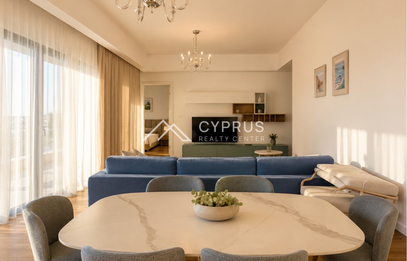 Penthouse in Limassol with 4 bedrooms, Potamos Germasogeia - фото 14