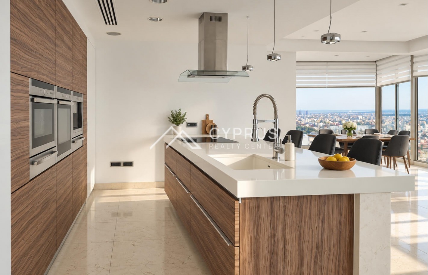 Four bedroom Penthouse in Limassol, Panthea - фото 8
