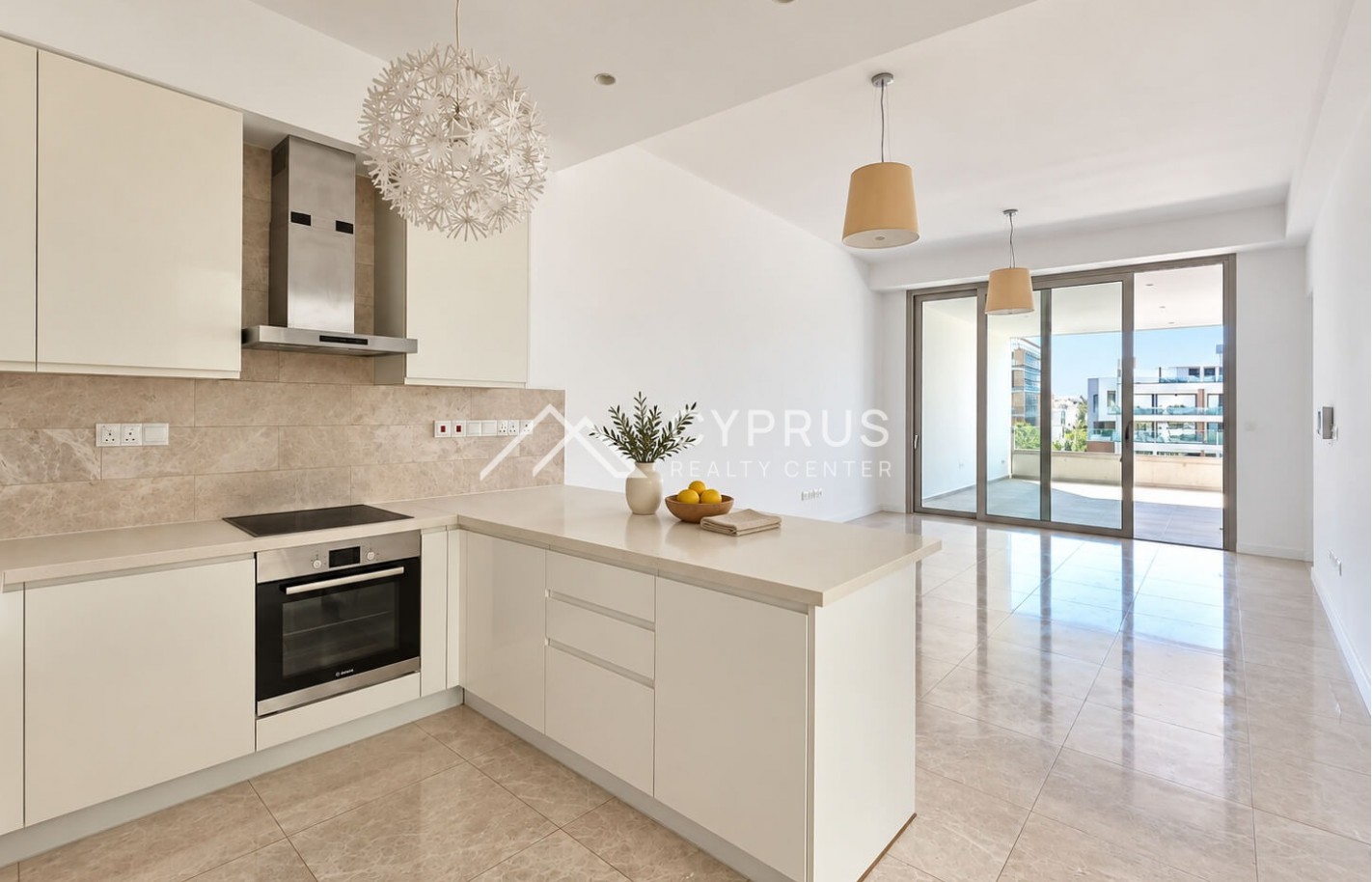 Three bedroom penthouse in Limassol, Potamos Germasogeia - фото 1