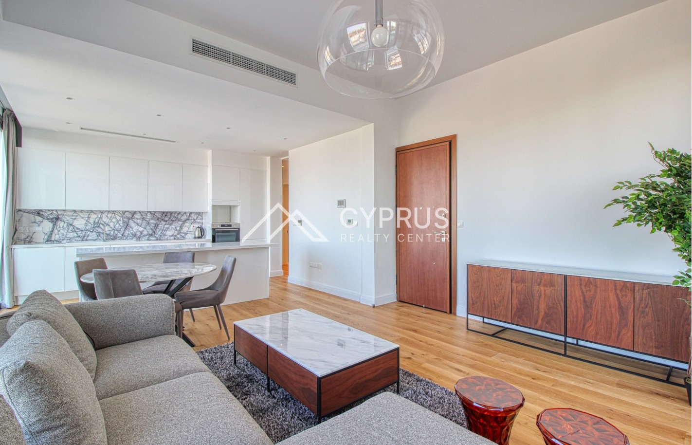 Penthouse with 3 bedrooms in Limassol, Potamos Germasogeia - фото 3