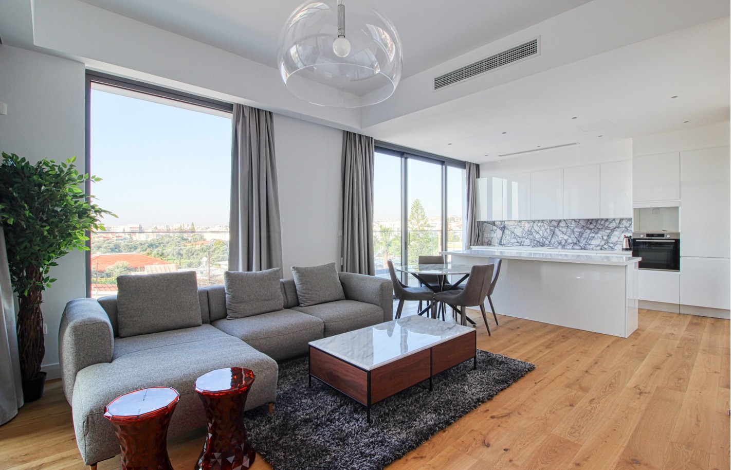 Penthouse with 3 bedrooms in Limassol, Potamos Germasogeia
